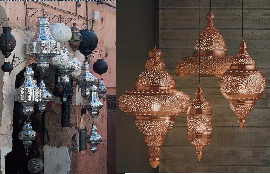 moroccan lanterns