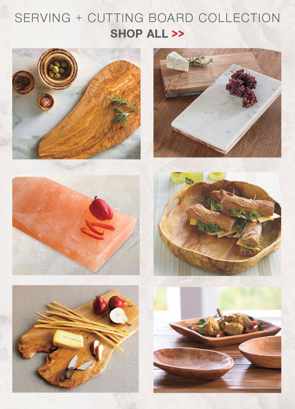 Serving + Cutting Board Collection - Shop All