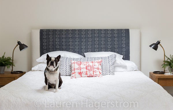 Lauren Hagerstrom Bed with Dog