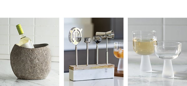 Image of assortment of holiday entertaining items