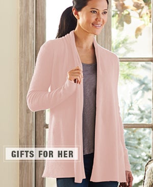 Image of Lightweight Cashmere Duster Cardigan. GIFTS FOR HER