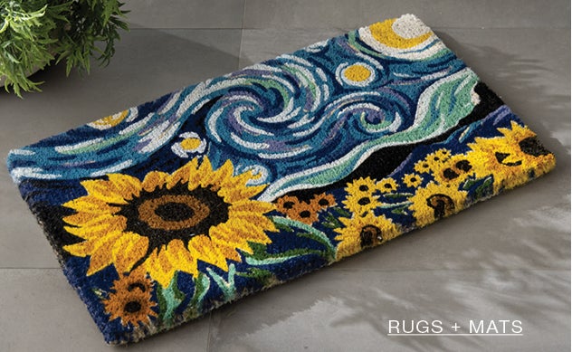 Image of Sunflower mat SHOP RUGS + MATS