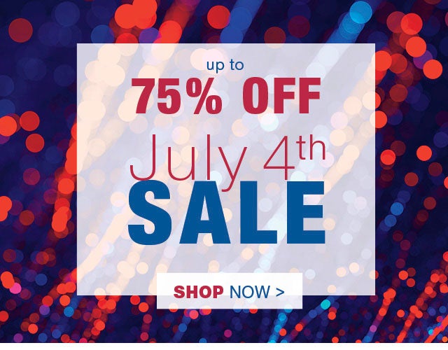 July 4th Sale Begins Today!