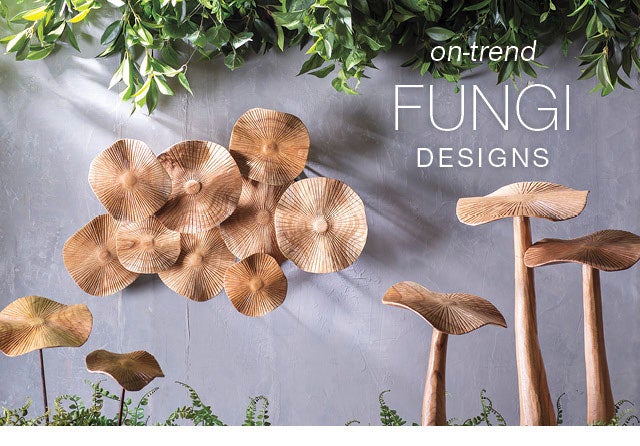 on-trend FUNGI DESIGNS shop today >