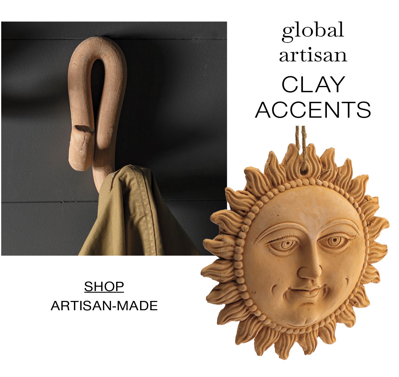 global artisan CLAY ACCENTS