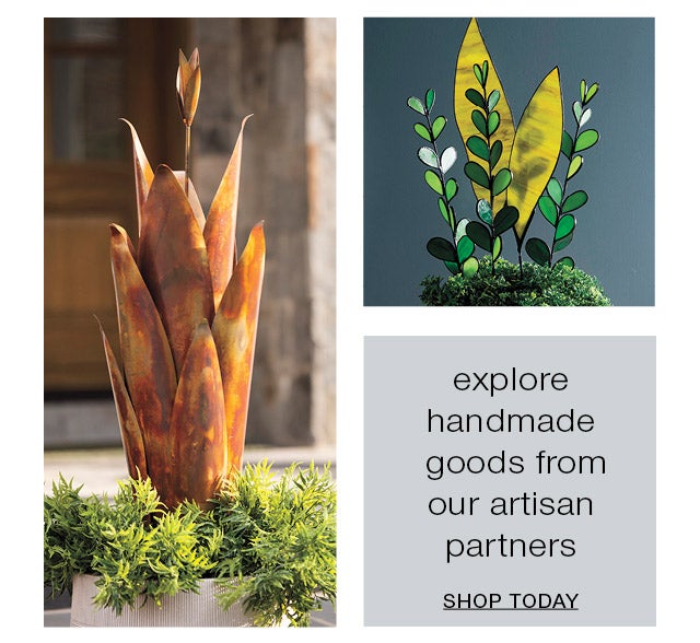 explore handmade goods from our artisan partners