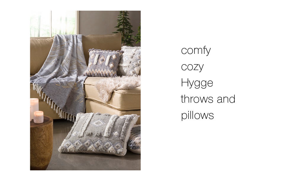 Hygee Pillows and Throws