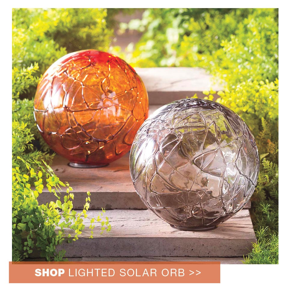 Lighted Solar Orb